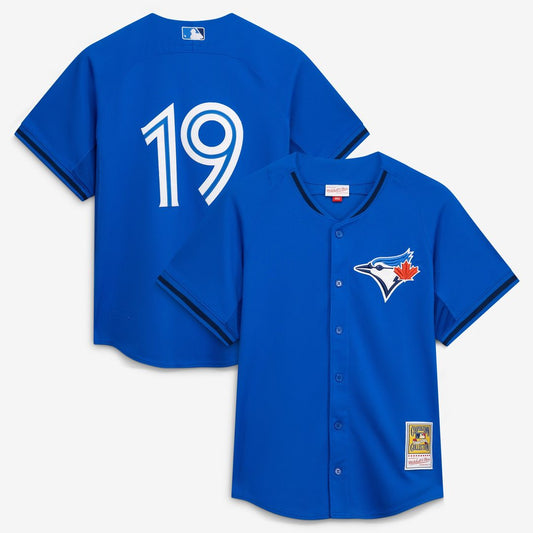 Jose Bautista Toronto Blue Jays Mitchell & Ness Authentic Batting Practice Jersey - Blue
