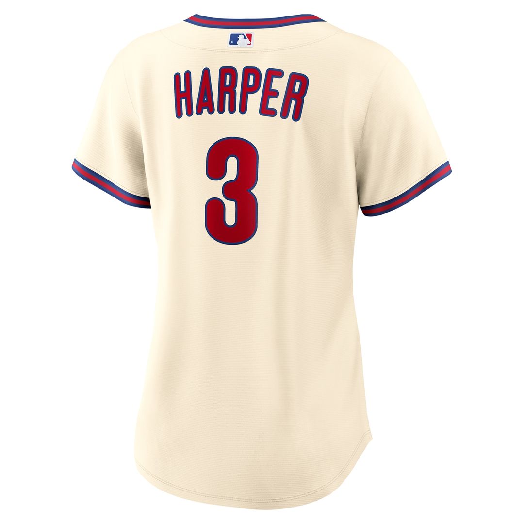 Bryce Harper Philadelphia Phillies Nike Women's Home Replica Jersey - White