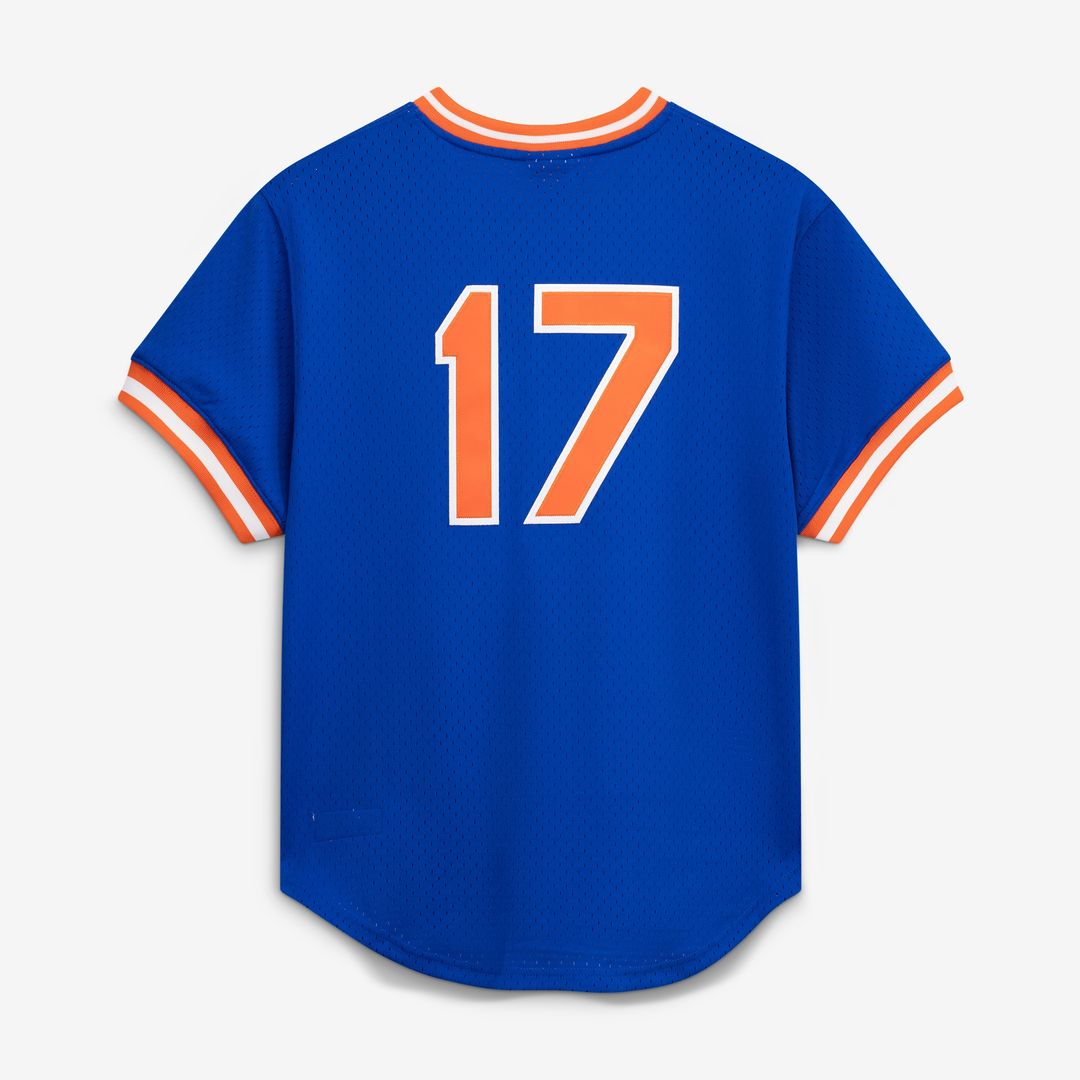 Keith Hernandez New York Mets Mitchell & Ness Authentic Batting Practice Jersey - Royal