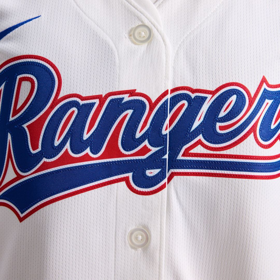 Texas Rangers Nike Women's Home Limited Jersey - White