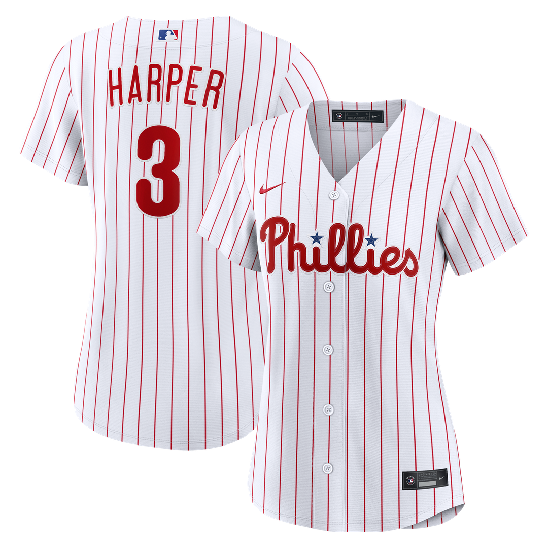 Bryce Harper Philadelphia Phillies Nike Women's Home Replica Jersey - White
