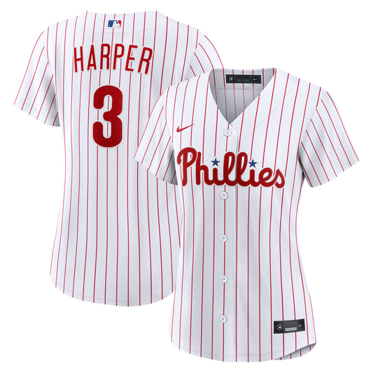 Bryce Harper Philadelphia Phillies Nike Women's Home Replica Jersey - White