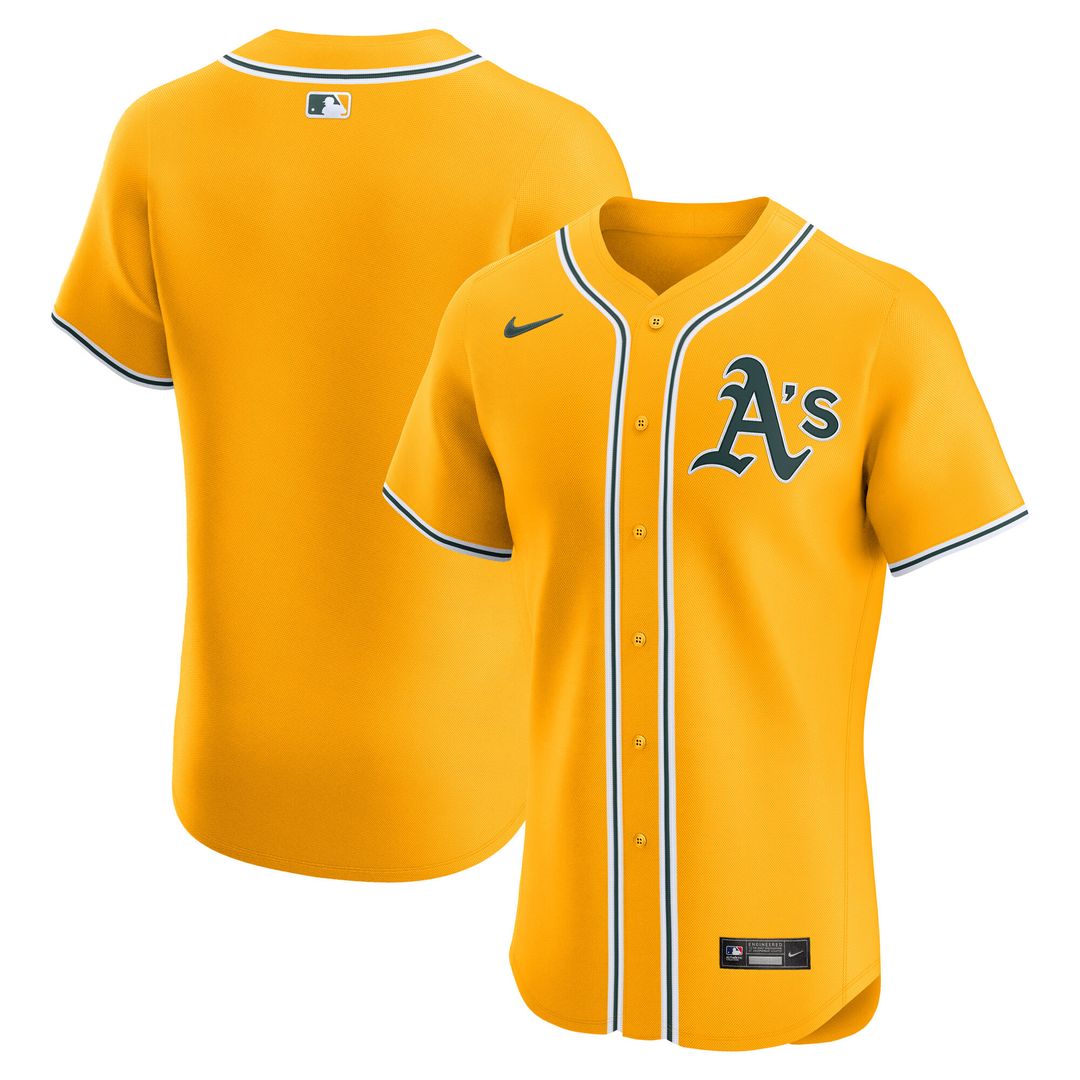Athletics Nike Home  Elite Jersey - White