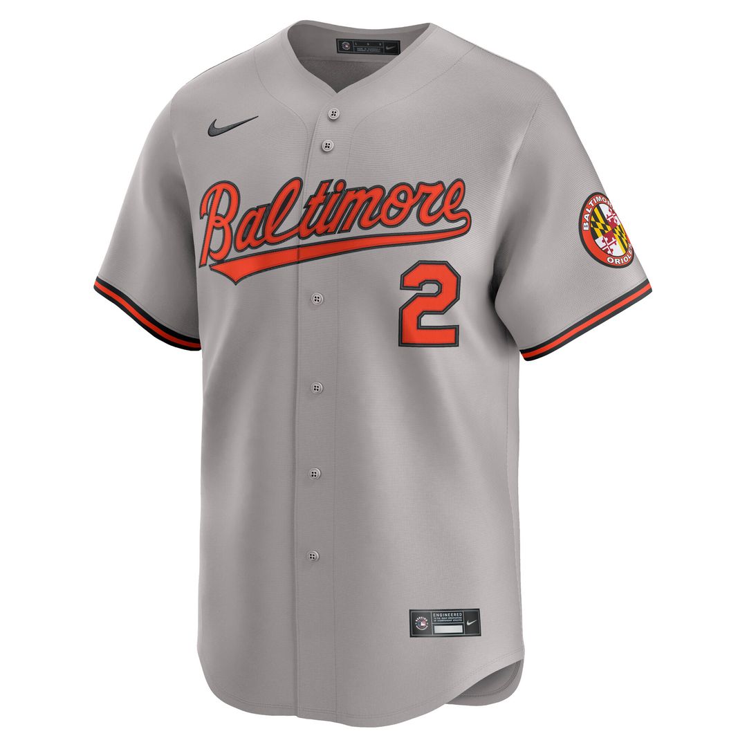 Gunnar Henderson Baltimore Orioles Nike Limited Player Jersey - White