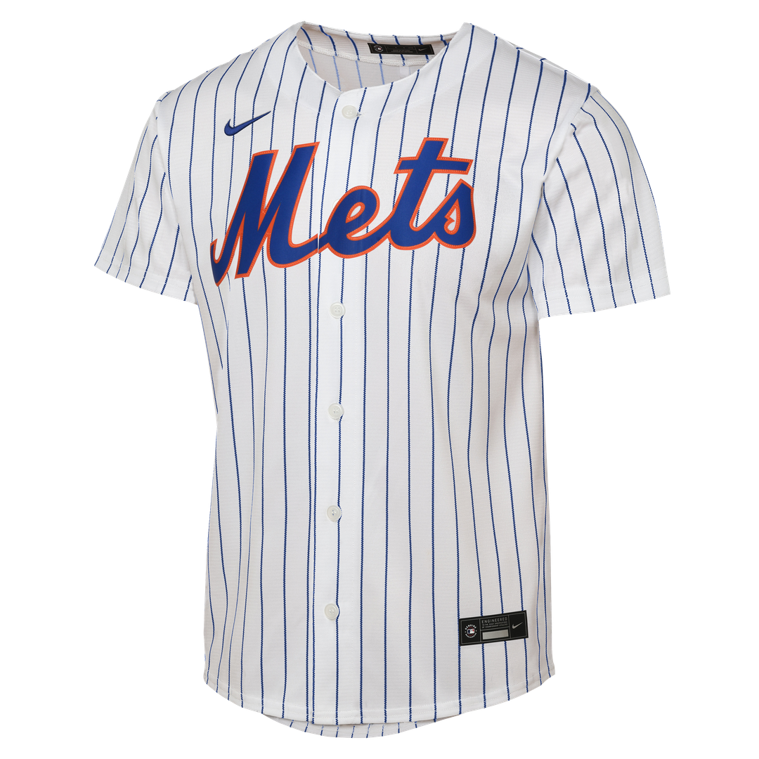 Bo Bichette New York Mets Nike Youth Home Baseline Jersey - White