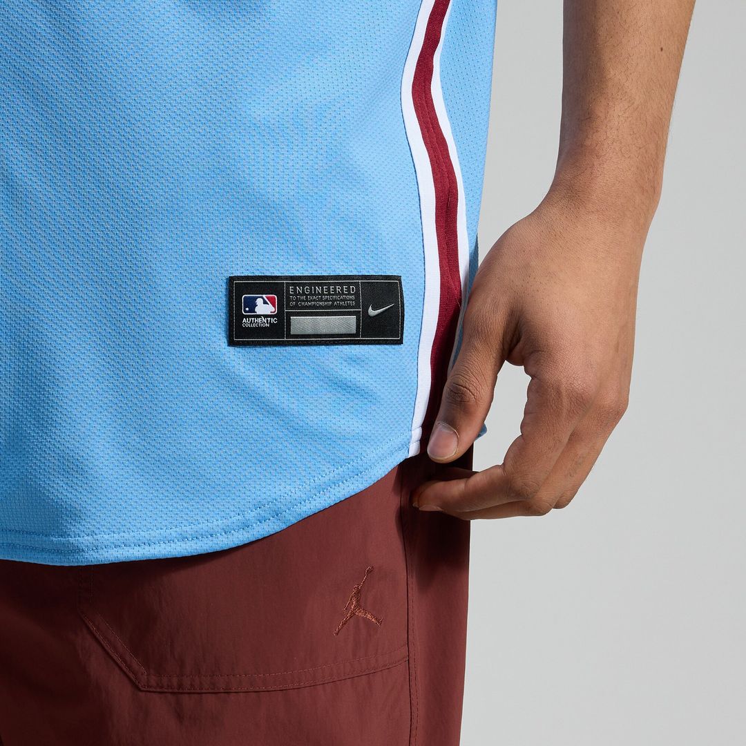 Philadelphia Phillies Nike Alternate Elite Jersey - Light Blue