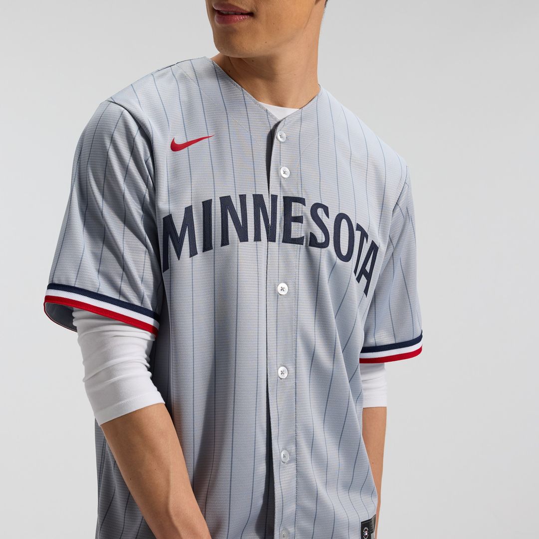 Minnesota Twins Nike Home Replica Team Jersey - White