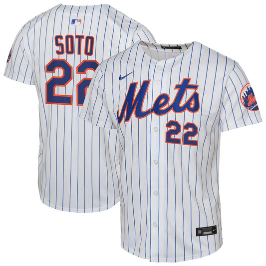 Juan Soto New York Mets Nike Youth Home Limited Player Jersey - White