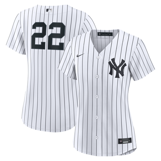 Ben Rice New York Yankees Nike Women's Home Replica Jersey - White