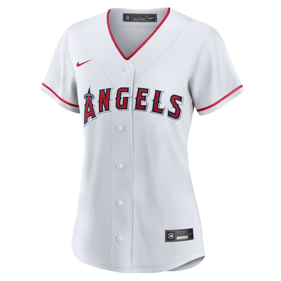 Mike Trout Los Angeles Angels Nike Women's Home Replica Player Jersey - White