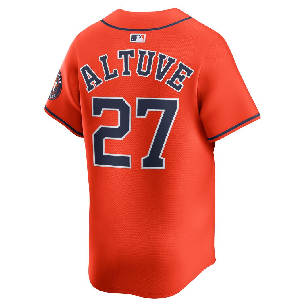 Jose Altuve Houston Astros Nike Home Limited Player Jersey - White