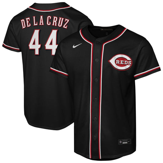 Elly De La Cruz Cincinnati Reds Nike Youth Fashion Replica Player Jersey - Black