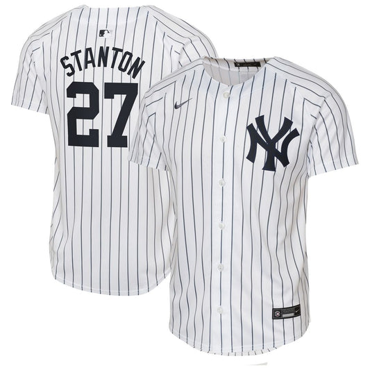 Giancarlo Stanton New York Yankees Nike Youth Home Limited Player Jersey - White