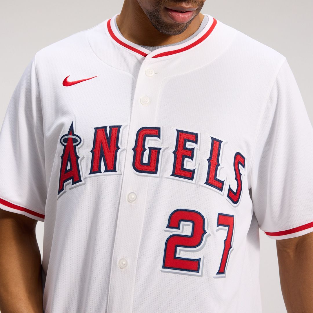 Mike Trout Los Angeles Angels Nike Home Limited Player Jersey - White