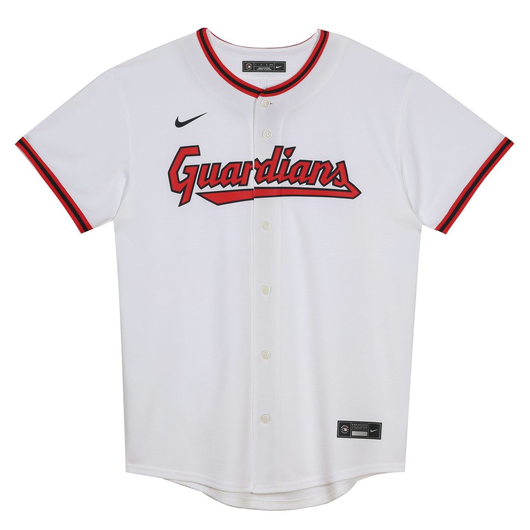 Cleveland Guardians Nike Toddler Home Blank Replica Jersey - White