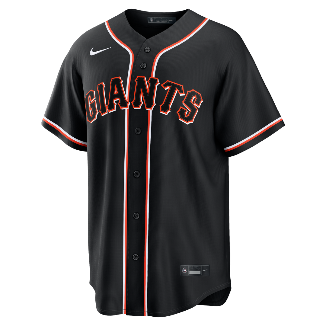 Jung Hoo Lee San Francisco Giants Nike Fashion Replica Black Out Jersey