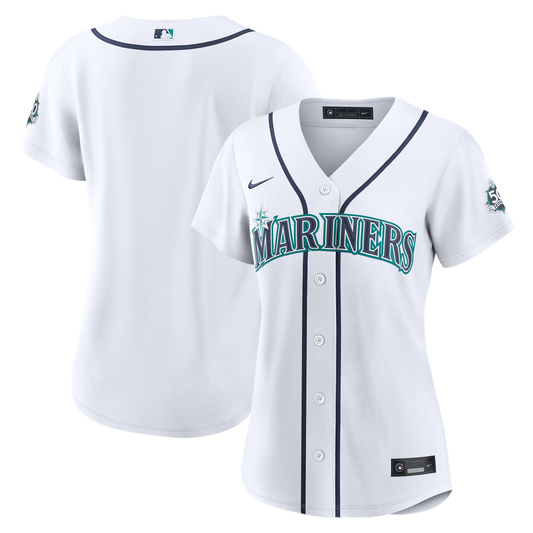 Seattle Mariners Nike Women's Home 50th Season Stadium Jersey - White
