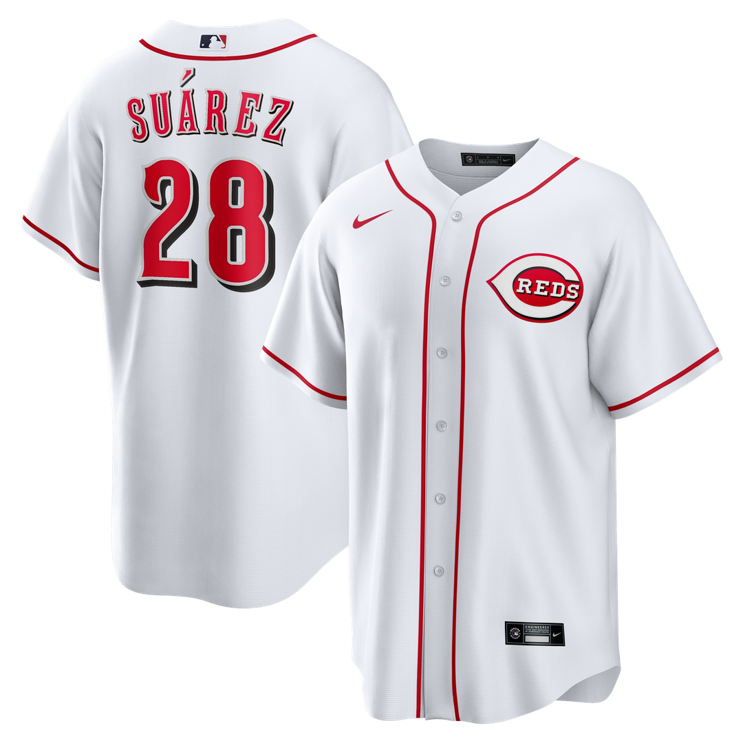 Eugenio Suárez Cincinnati Reds Nike Home Replica Jersey - White
