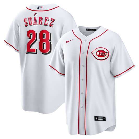 Eugenio Suárez Cincinnati Reds Nike Home Replica Jersey - White