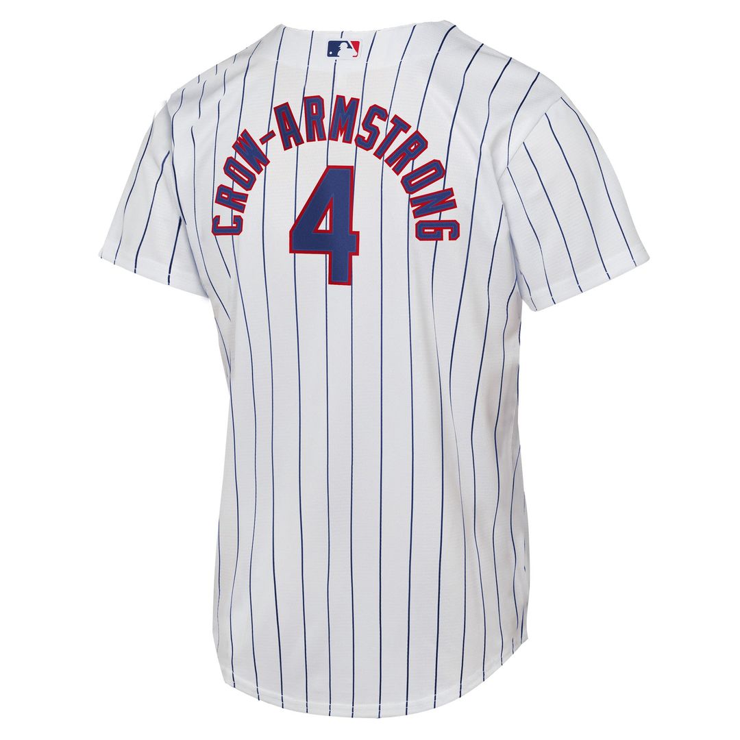 Pete Crow-Armstrong Chicago Cubs Nike Youth Home Replica Player Jersey - White