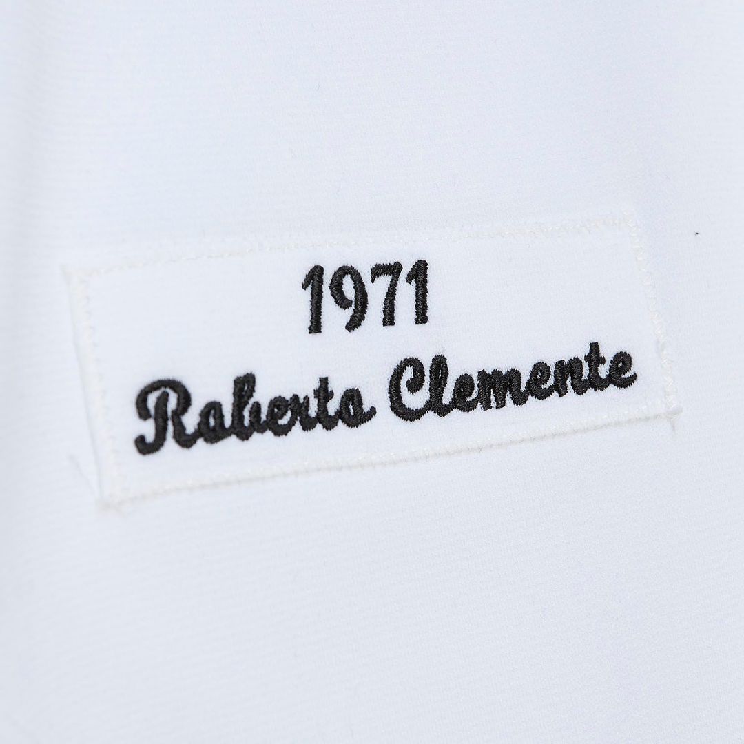 Roberto Clemente Pittsburgh Pirates Mitchell & Ness Cooperstown Collection Authentic Jersey - White