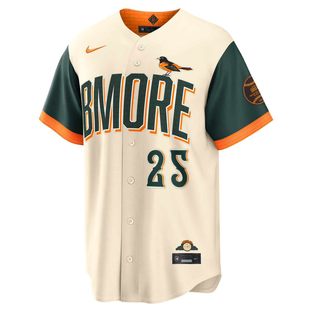 Pete Alonso Baltimore Orioles Nike 2026 City Connect Stadium Jersey - Cream