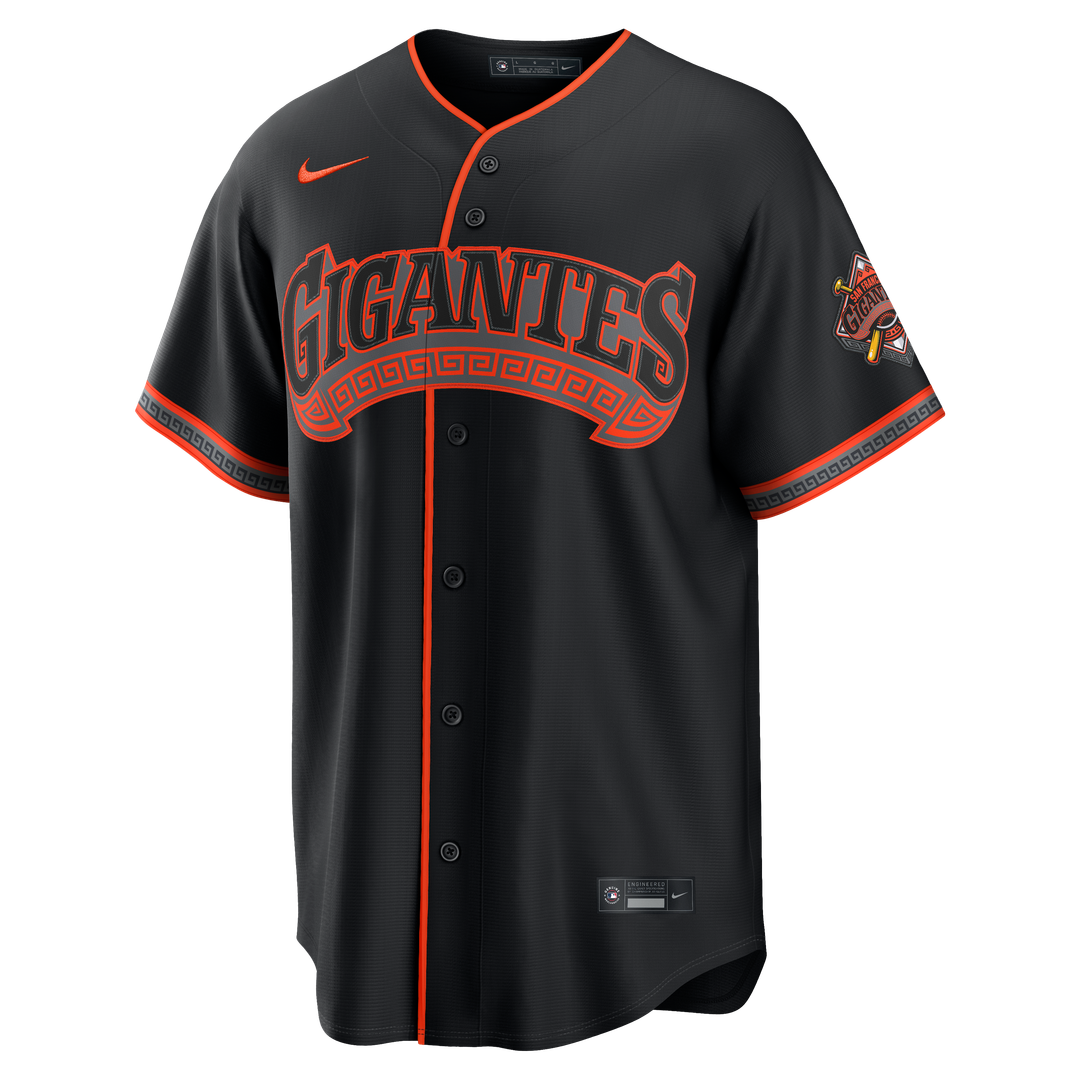 Rafael Devers San Francisco Giants Nike Alternate Stadium Jersey - Black