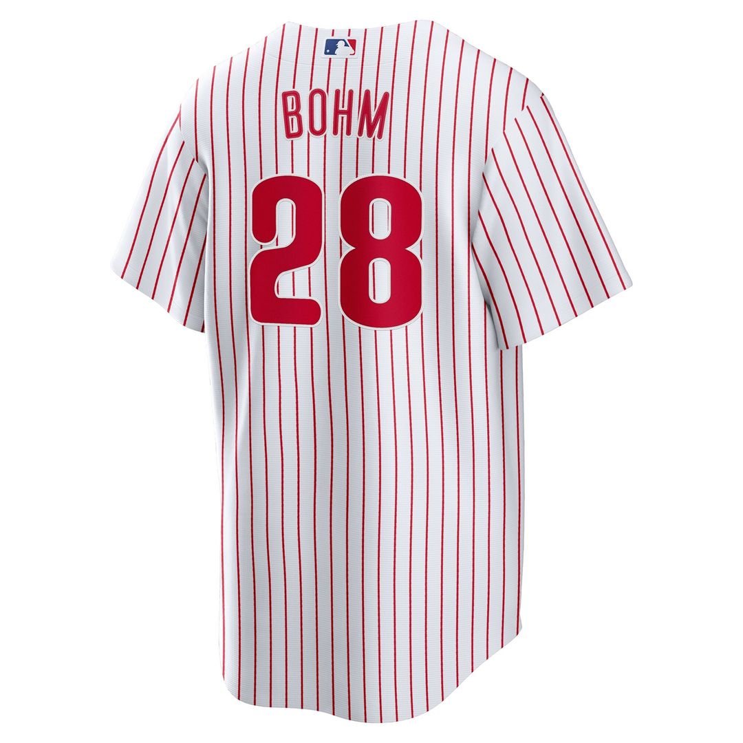 Alec Bohm Philadelphia Phillies Nike Home Replica Jersey - White