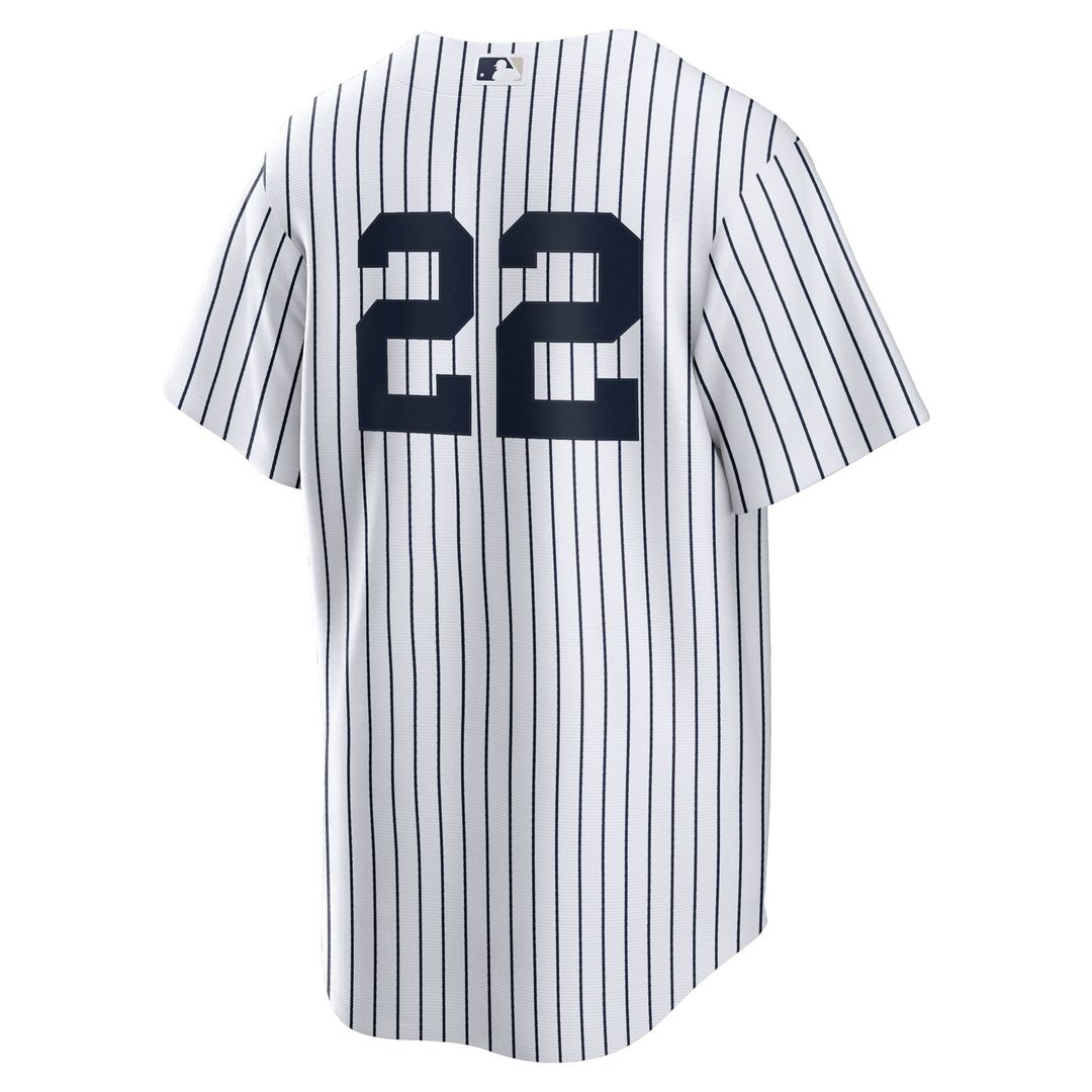 Ben Rice New York Yankees Nike Home Replica Jersey - White