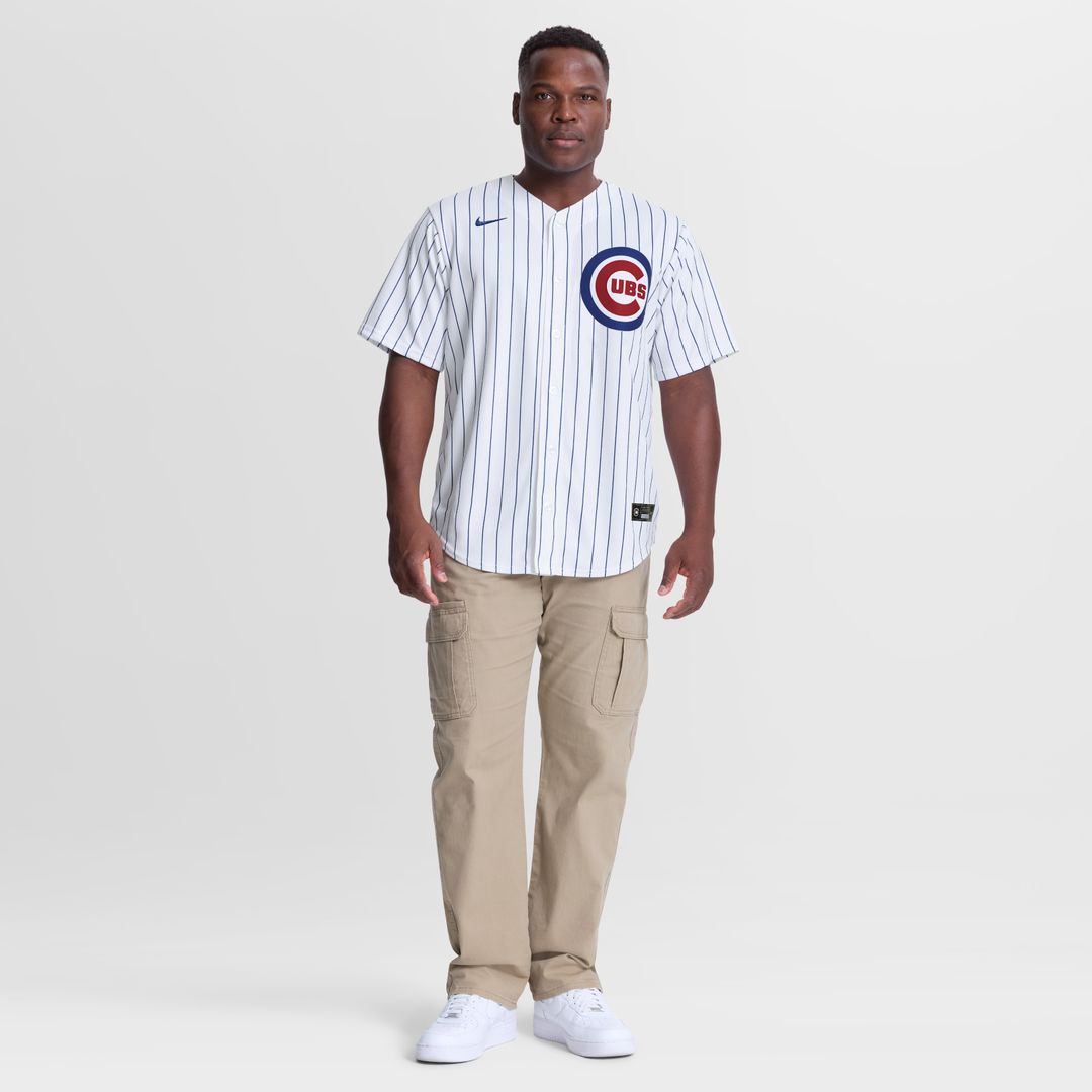 Michael Busch Chicago Cubs Nike Home Replica Jersey - White
