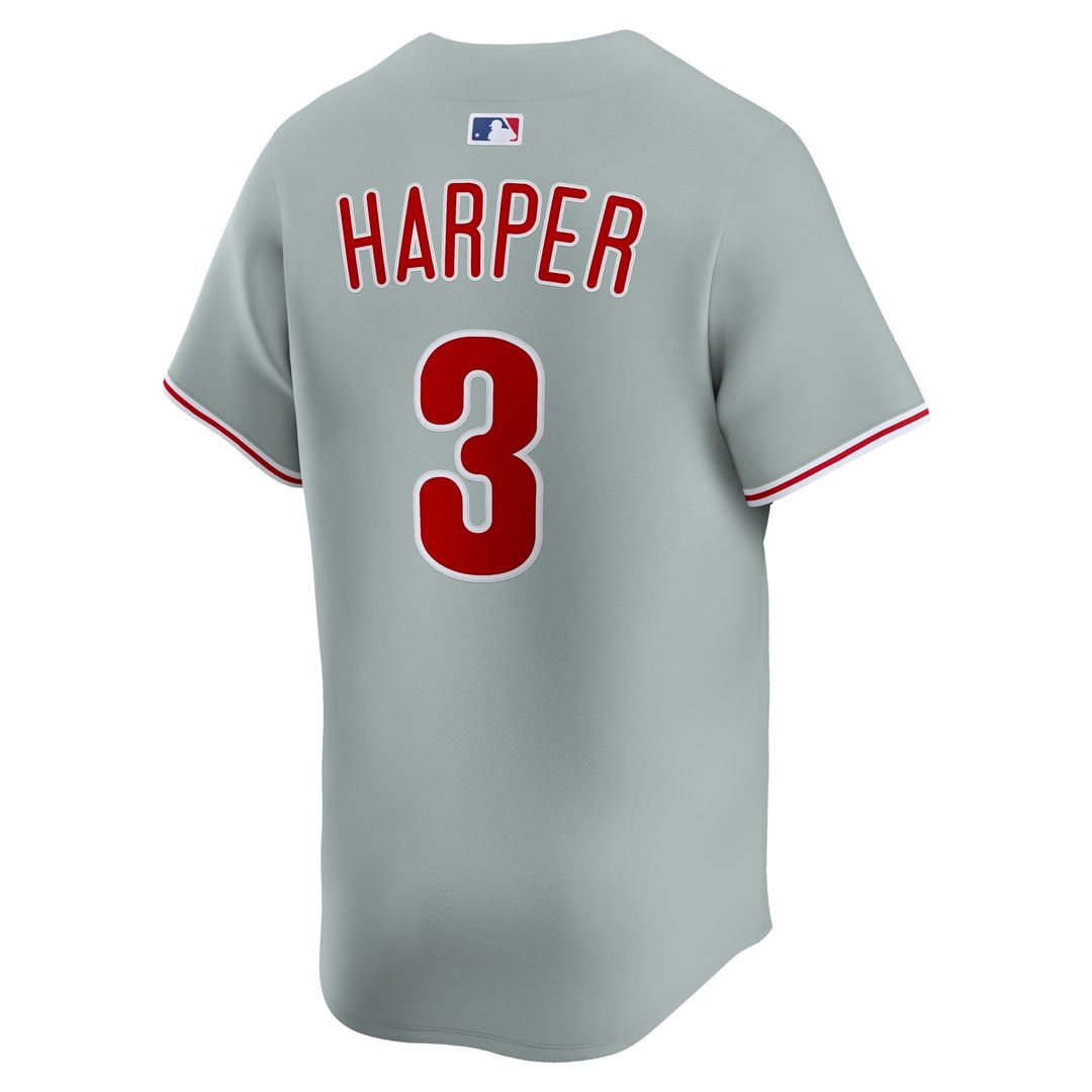 Bryce Harper Philadelphia Phillies Nike Home Limited Player Jersey - White