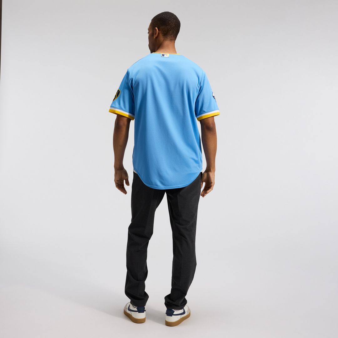 Milwaukee Brewers Nike City Connect Replica Team Jersey - Powder Blue