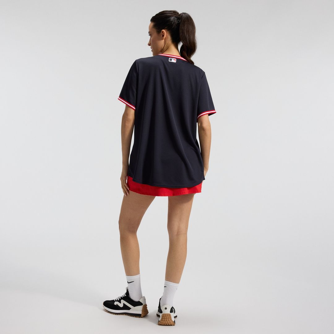 Cleveland Guardians Nike Women's Alternate Replica Jersey - Navy