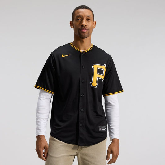 Pittsburgh Pirates Nike Alternate Replica Team Jersey - Black