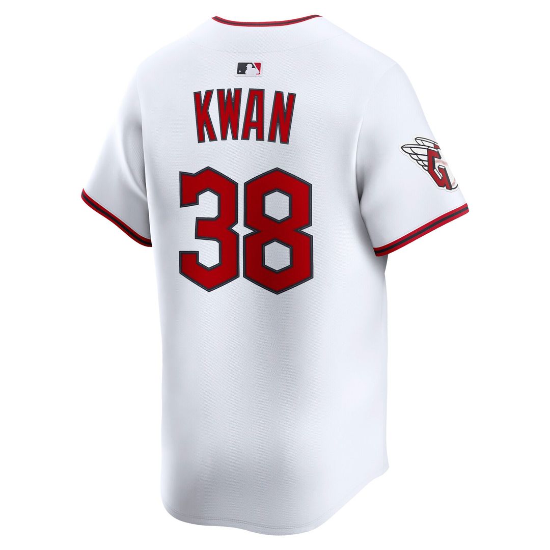 Steven Kwan Cleveland Guardians Nike Home Limited Player Jersey - White