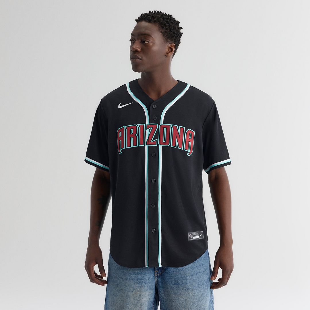 Arizona Diamondbacks Nike Fashion Replica Black Out Jersey