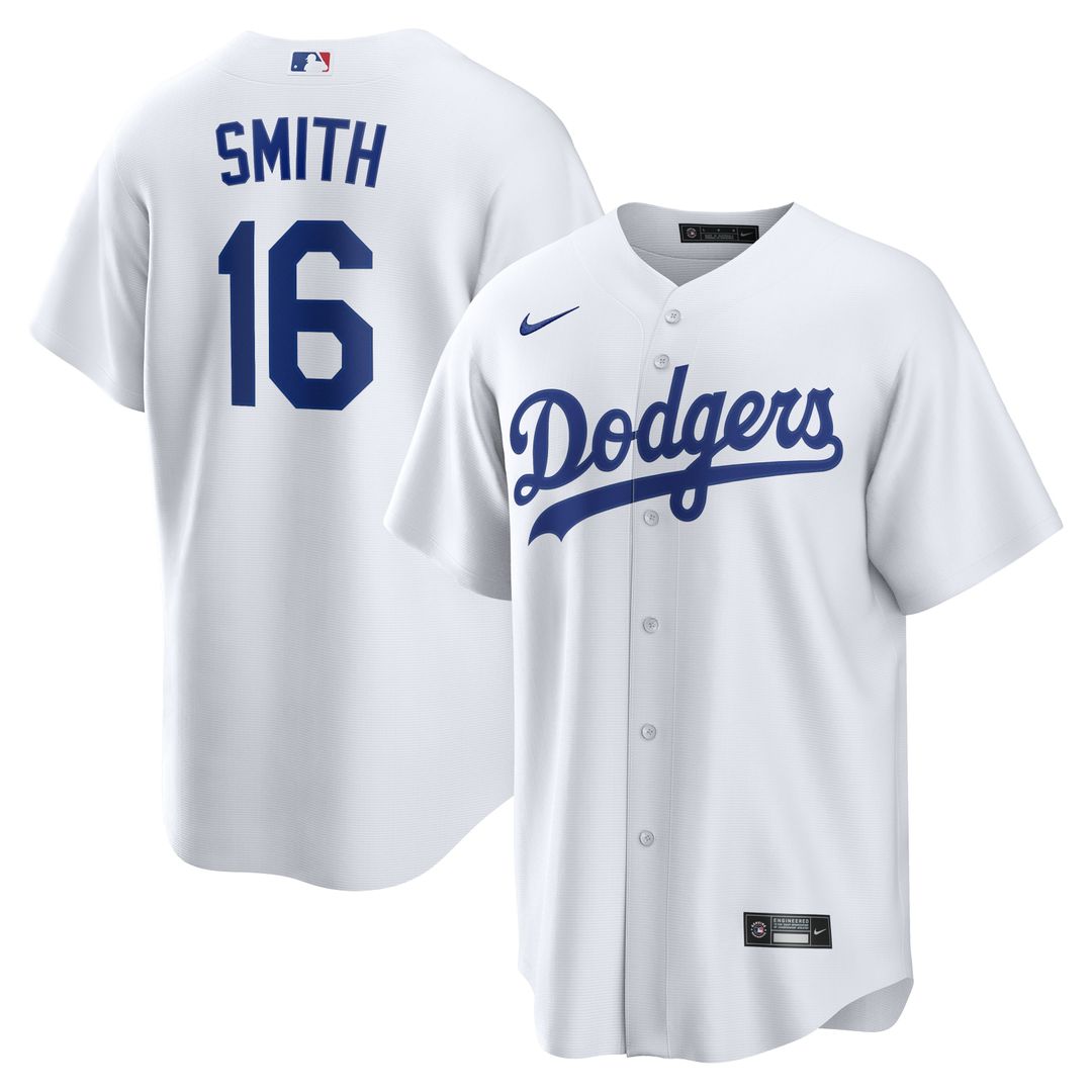 Will Smith Los Angeles Dodgers Nike Home Replica Jersey - White