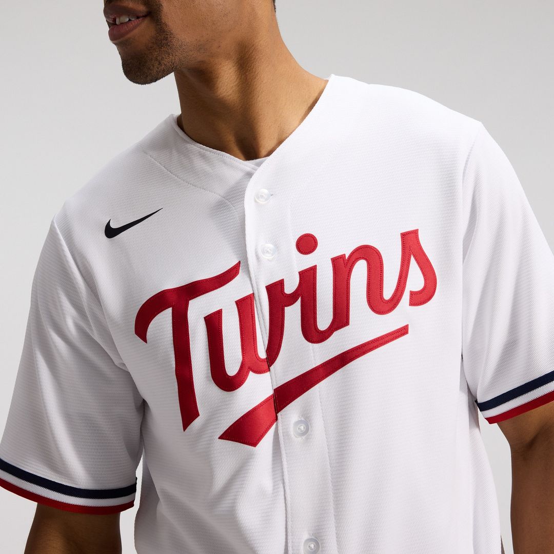 Minnesota Twins Nike Home Replica Team Jersey - White