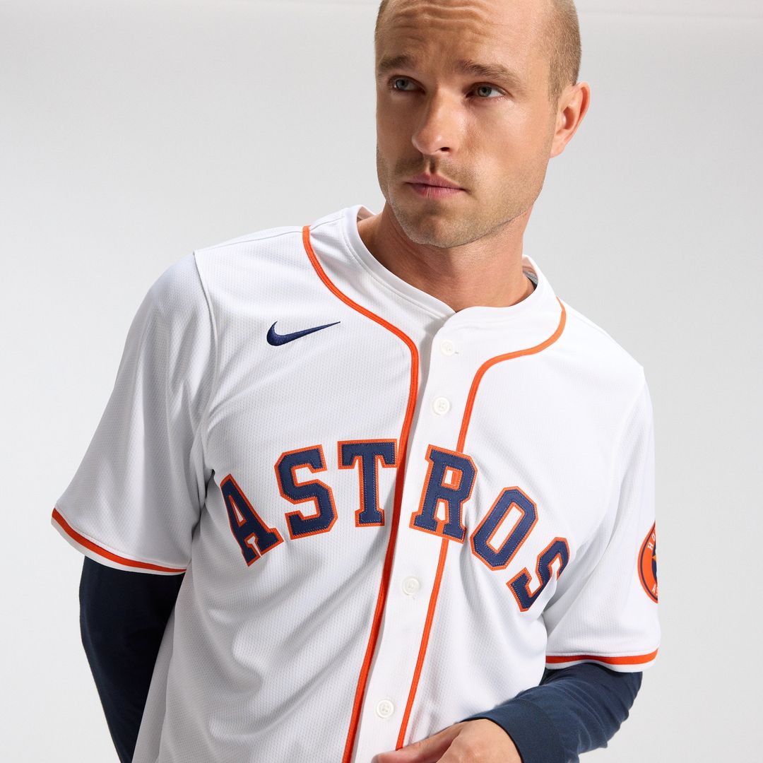 Houston Astros Nike Home Limited Jersey - White