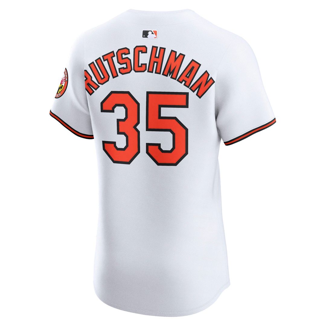 Adley Rutschman Baltimore Orioles Nike Alternate Elite Jersey - Black