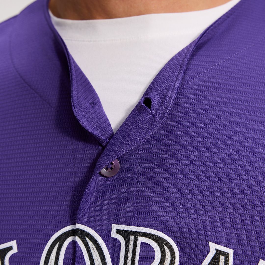Colorado Rockies Nike Alternate Replica Team Jersey - Purple