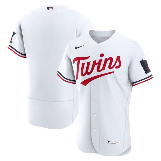 Minnesota Twins Nike Home Authentic Jersey - White