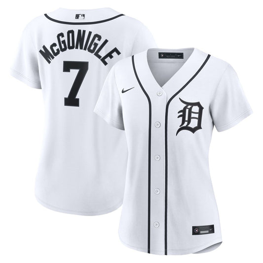 Kevin McGonigle Detroit Tigers Nike Women's Home Replica Jersey - White