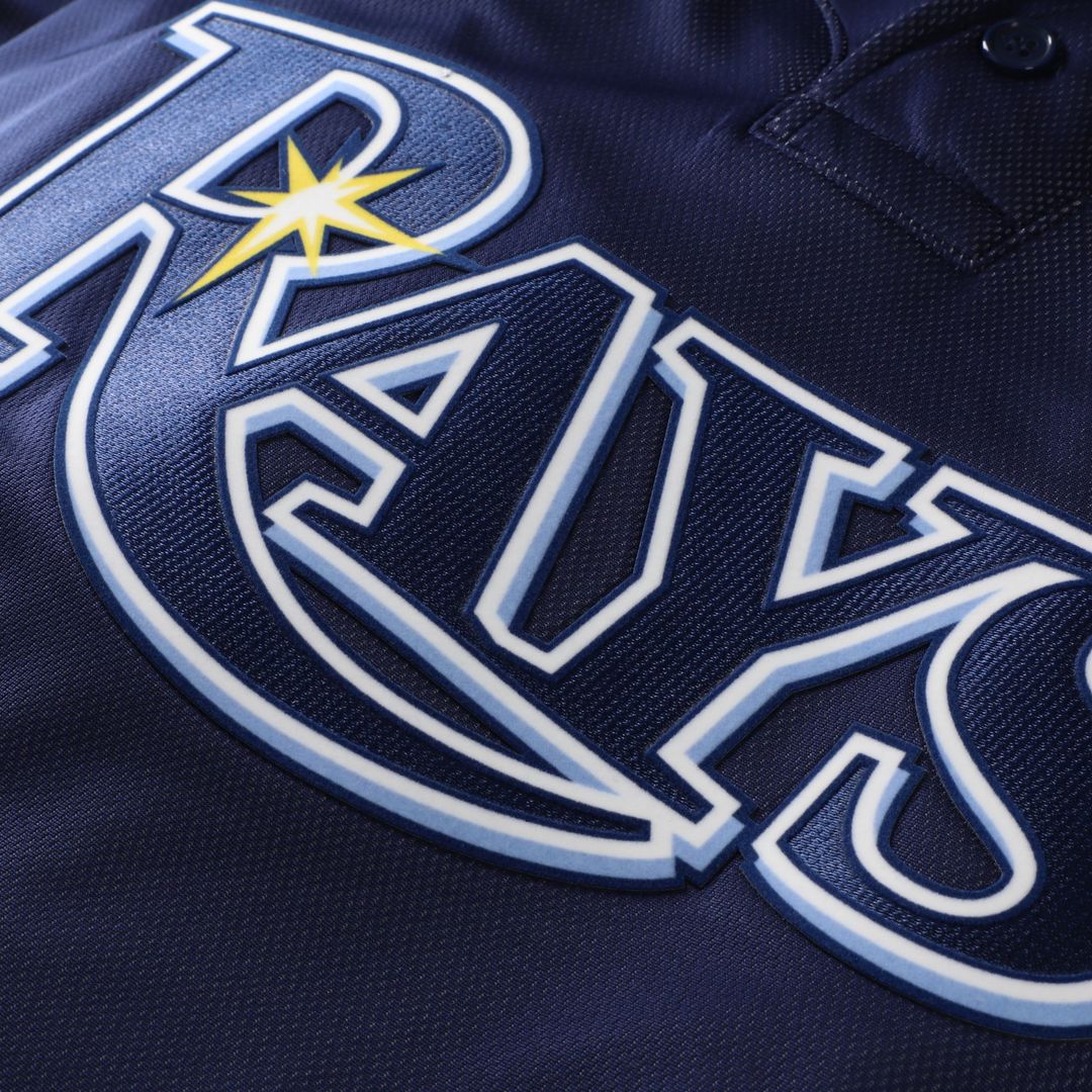 Evan Longoria Tampa Bay Rays Mitchell & Ness Authentic Batting Practice Jersey - Navy