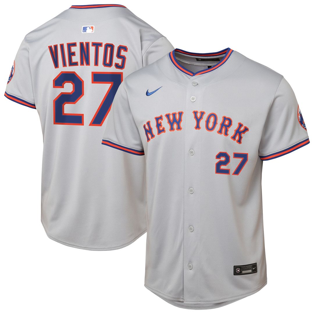 Mark Vientos New York Mets Nike Youth Alternate 2 Limited Jersey – Royal