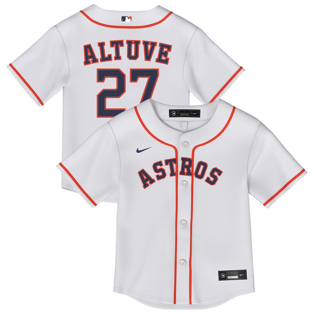 Jose Altuve Houston Astros Nike Infant Home Replica Jersey - White