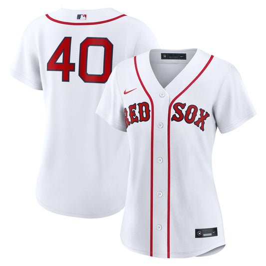 Willson Contreras Boston Red Sox Nike Women's Home Replica Jersey - White