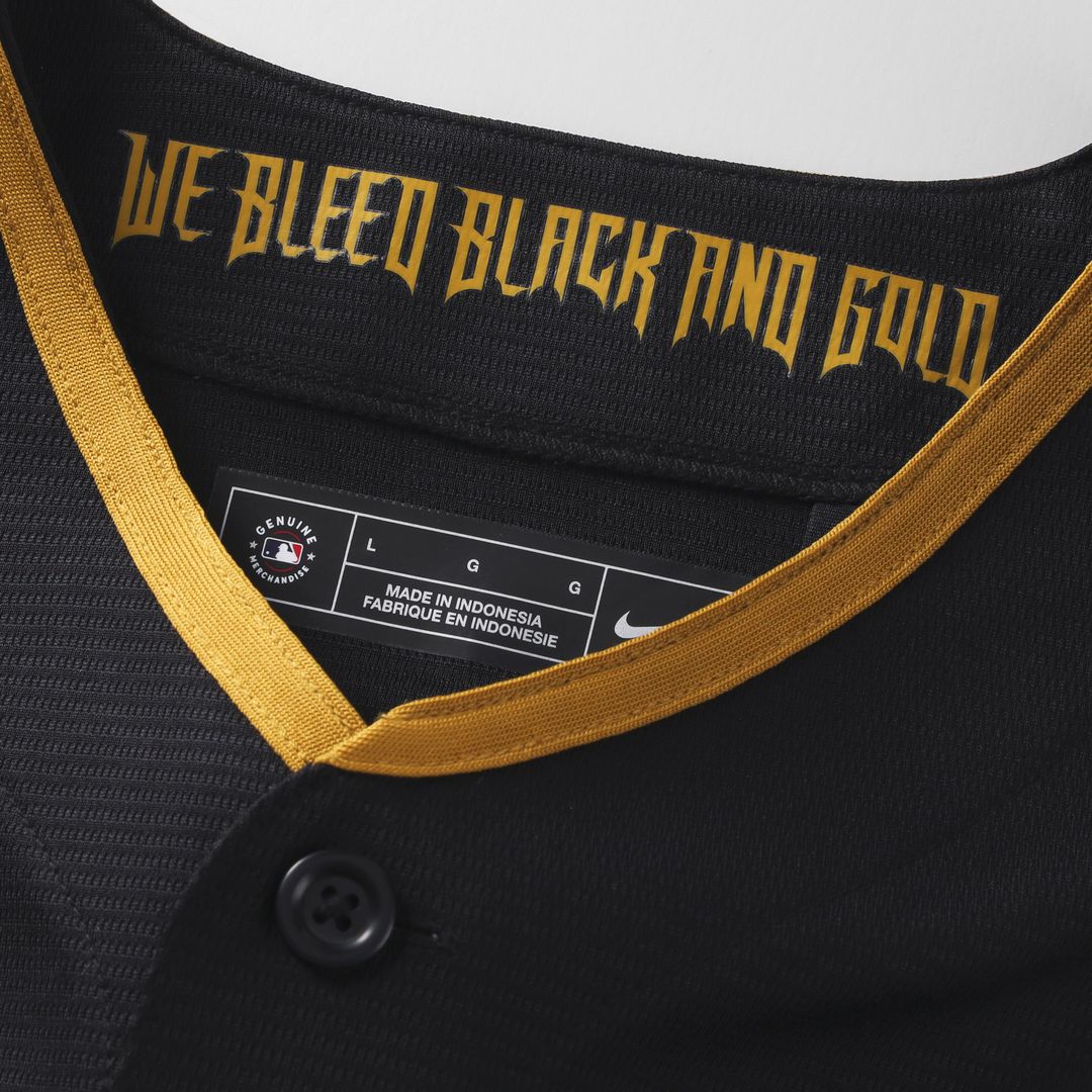 Oneil Cruz Pittsburgh Pirates Nike 2026 City Connect Stadium Jersey - Black