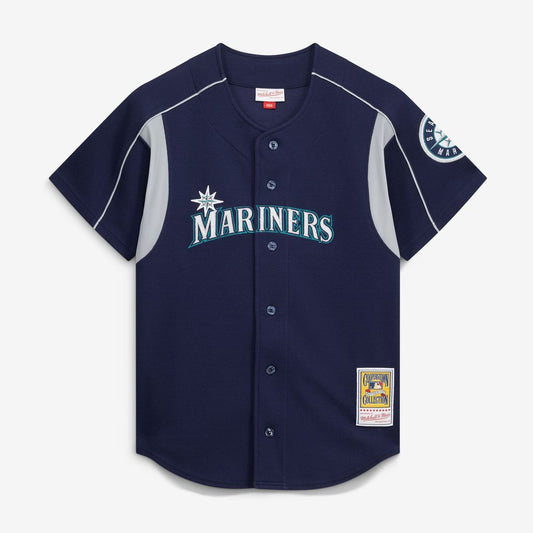 Ichiro Suzuki Seattle Mariners Mitchell & Ness Cooperstown Collection Batting Practice Jersey - Navy