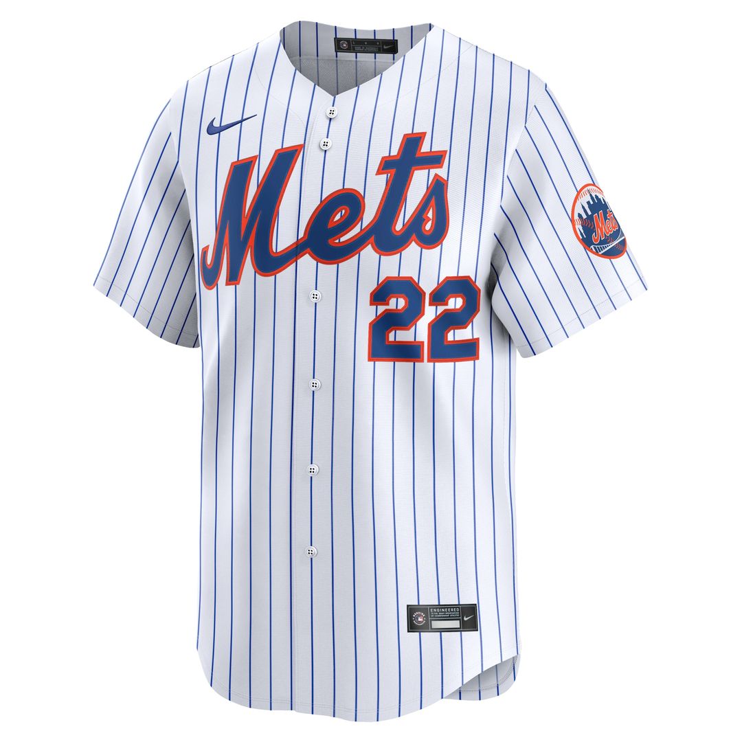 Juan Soto New York Mets Nike Home Limited Jersey - White